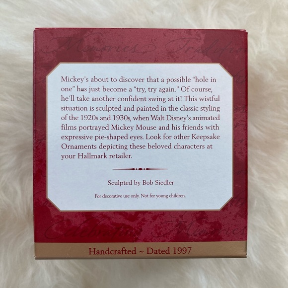 Hallmark Disney Ornament Mickeys Long Shot - Picture 2 of 5